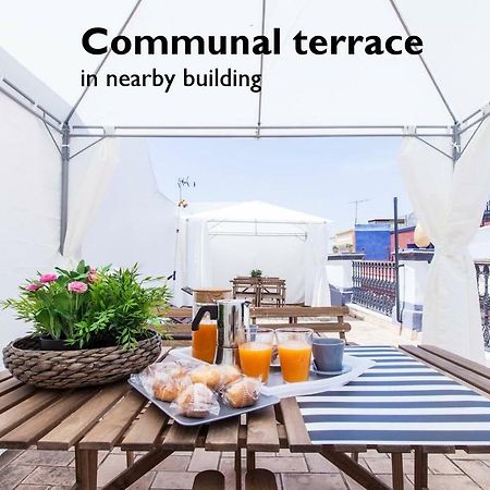 Hostly Acetres 1B-2B Center-Fibre-Conmunal Terrace-Parking Optional Sevilla Exteriör bild
